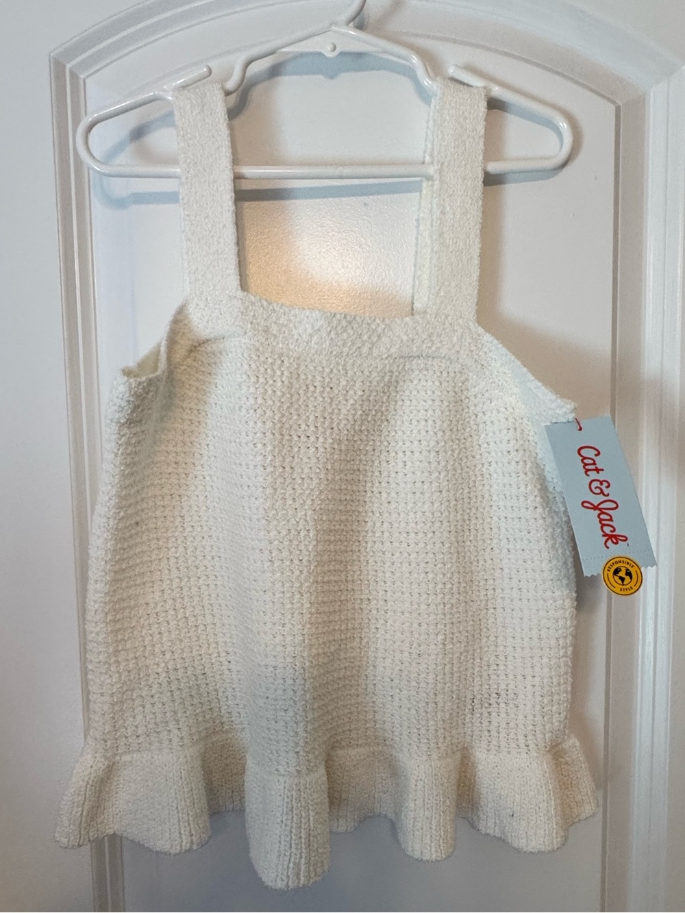 NWT Girls Sweater Tank Top